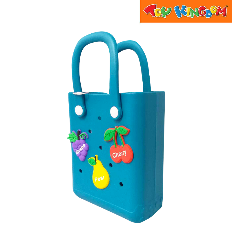 Blue Small Water Proof Silicon Tote Bag