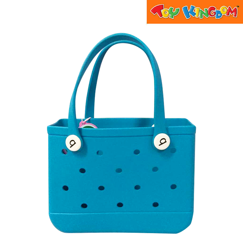 Blue Big Water Proof Silicon Tote Bag