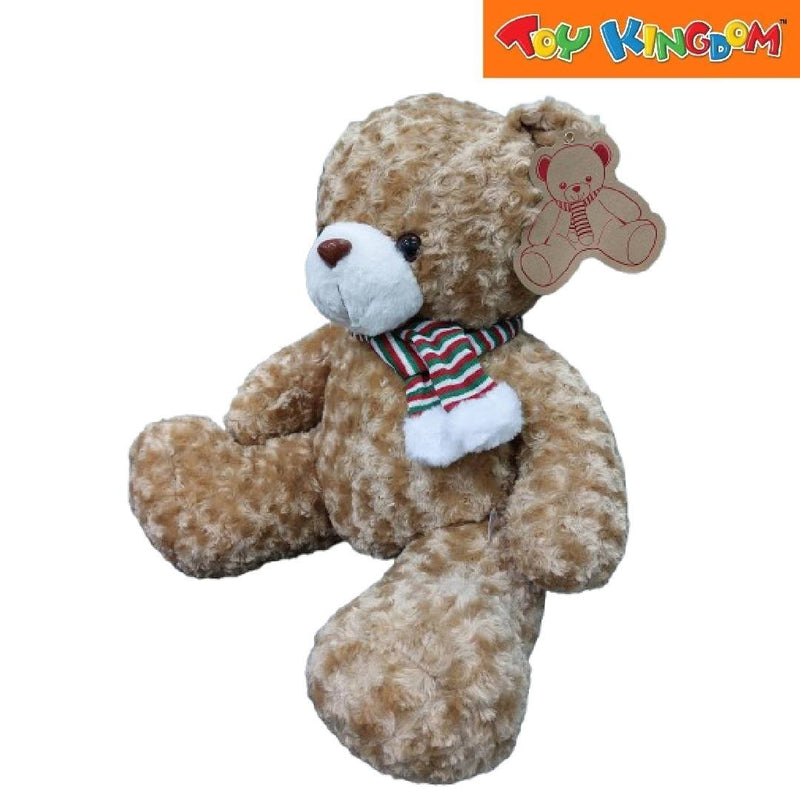 2024 Christmas Bear With Scarf 26 inch Plush