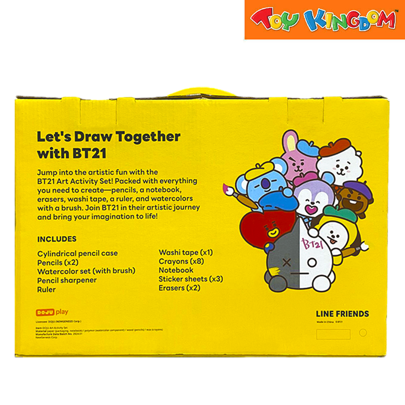 BT21 Doju Art Activity Set