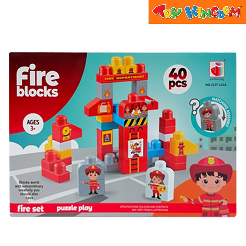 Fire Blocks 40pcs Puzzle Play