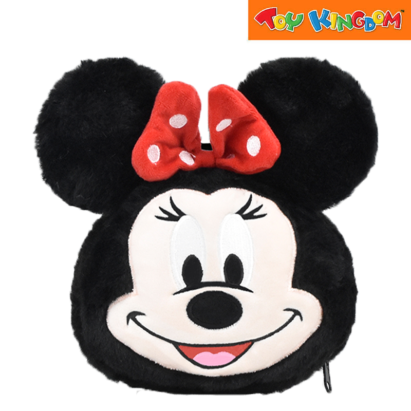 Disney Pillow With Eye Mask Minnie Plush