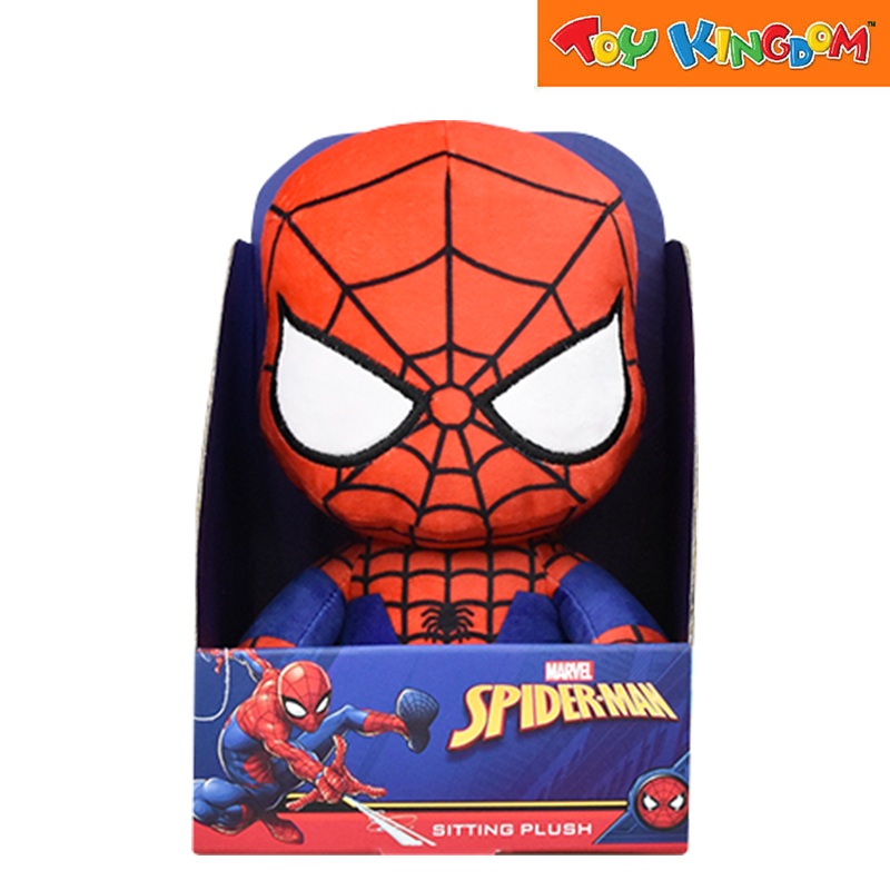 Marvel Sitting In A Box Spider-Man Plush