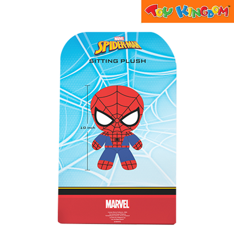 Marvel Sitting In A Box Spider-Man Plush