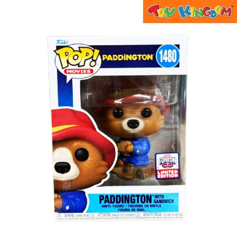 Funko Pop! Movies No.1480 Paddington With Sandwich Action Figure