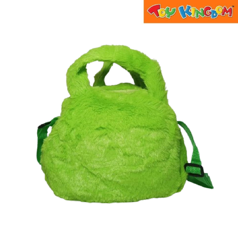 Big Lips Monster Bag Green Plush