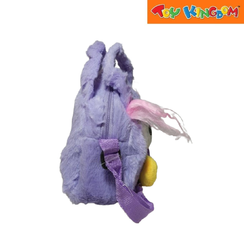 Big Lips Monster Bag Purple Plush