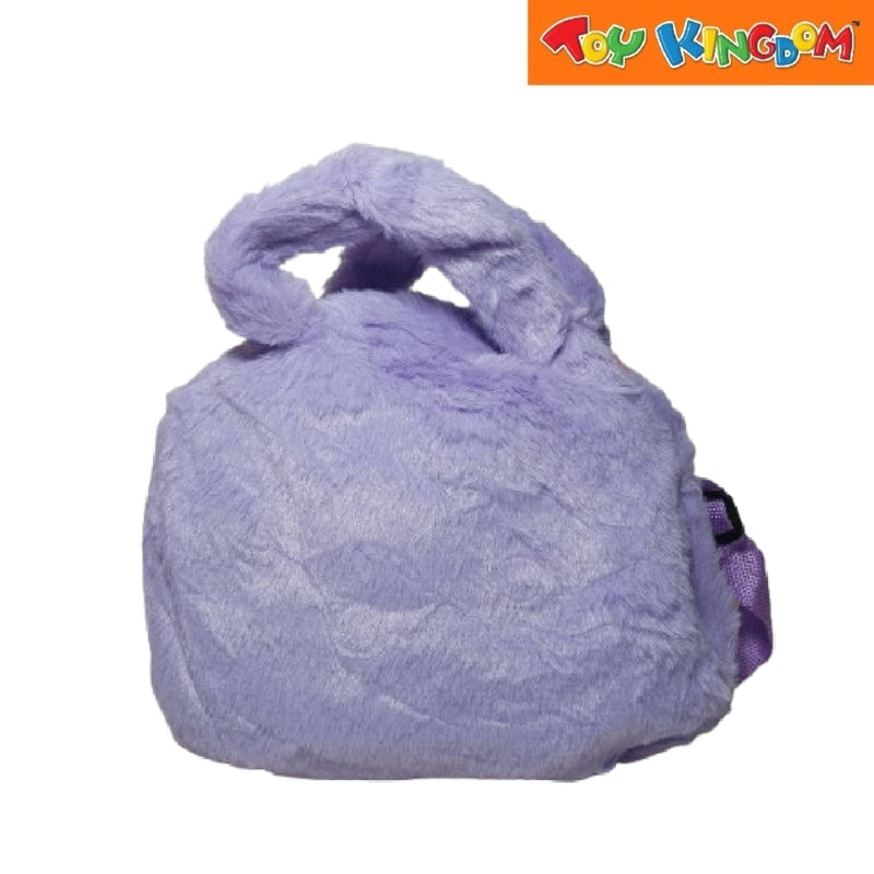 Big Lips Monster Bag Purple Plush