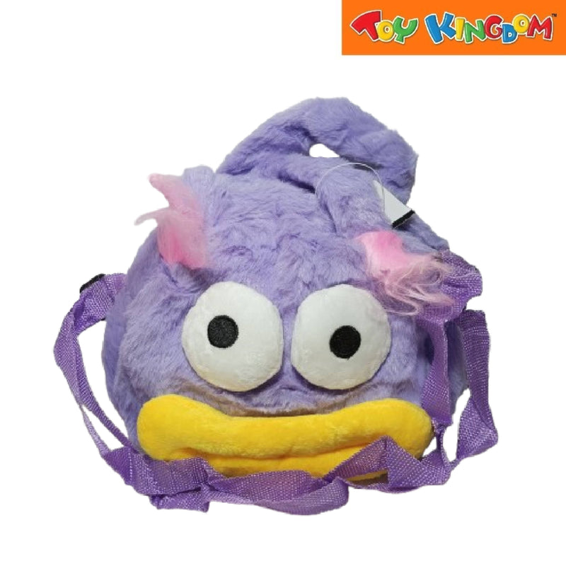 Big Lips Monster Bag Purple Plush