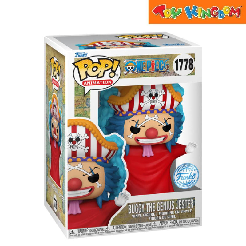 Funko Pop! Animation One Piece Buggy The Genius Jester Vinyl Figure