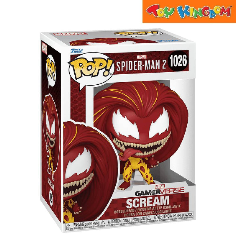 Funko Pop! Marvel Gamer Verse Scream Bobblehead Figure