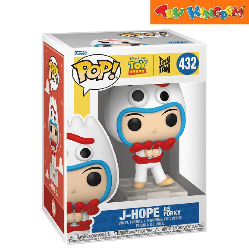 Funko Pop! Disney Pixar J-Hope As Forky Vinyl Figure