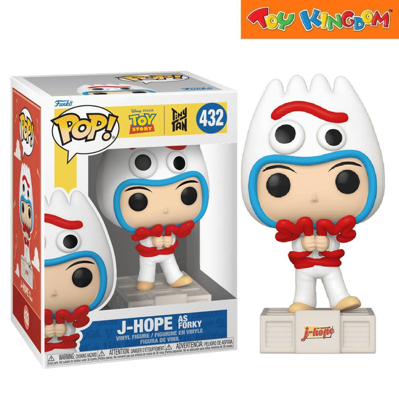 Funko Pop! Disney Pixar J-Hope As Forky Vinyl Figure