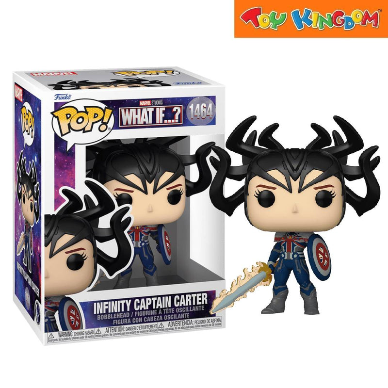 Funko Pop! Marvel S2 Infinity Captain Carter Bobblehead Figure