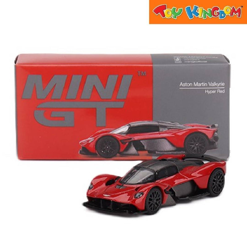 Mini GT Aston Martin Valkyrie Hyper Red Die-cast