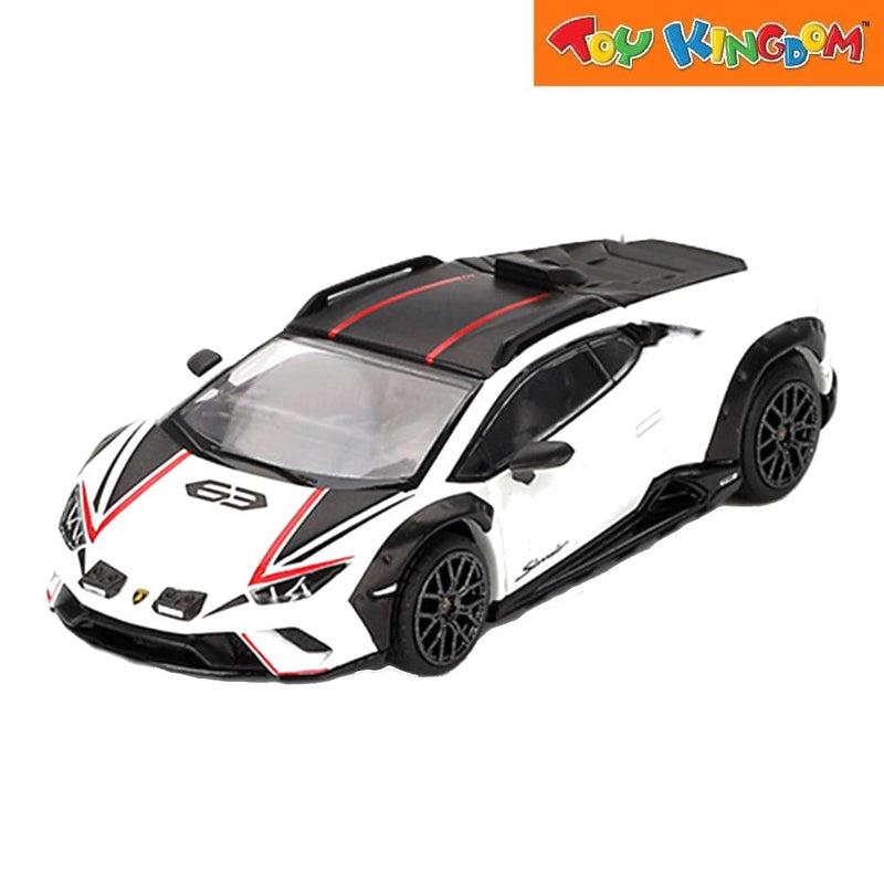 Mini GT Lamborghini Huracán Sterrato Bianco Asopo