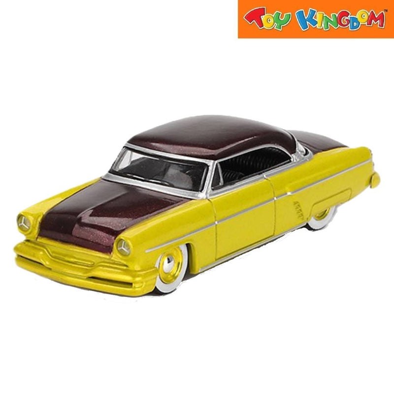 Mini GT Lincoln Capri Hot Rod 1954 Lime Yellow Die-cast