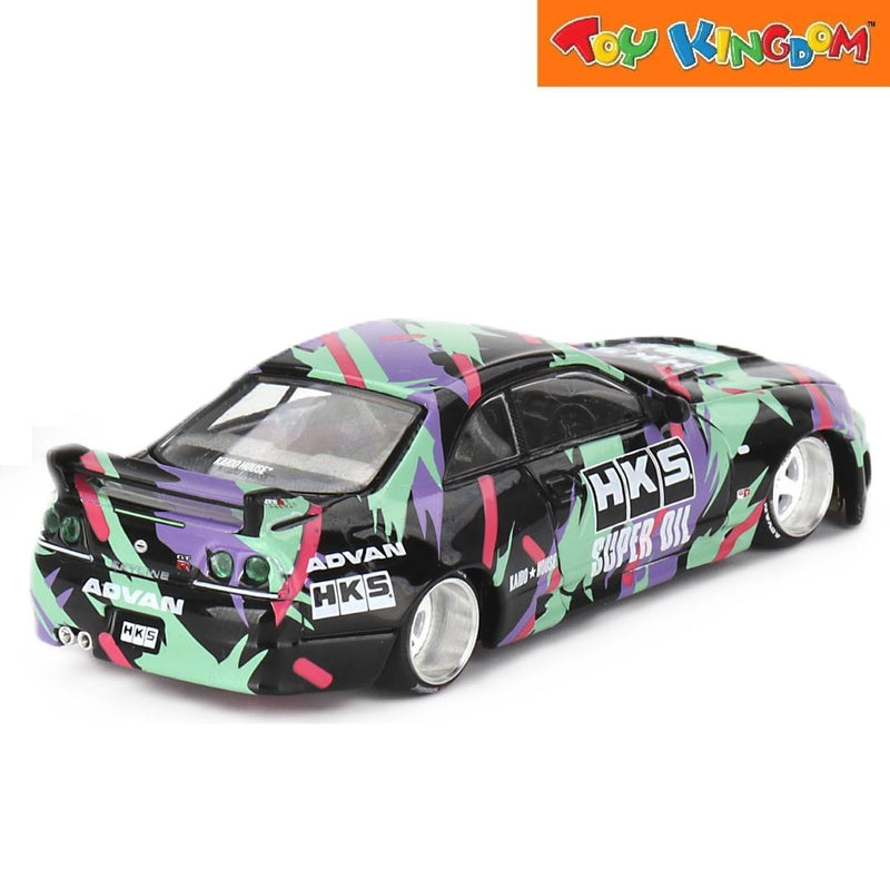 Mini GT Nissan Skyline GT R HKS R33 Die-cast