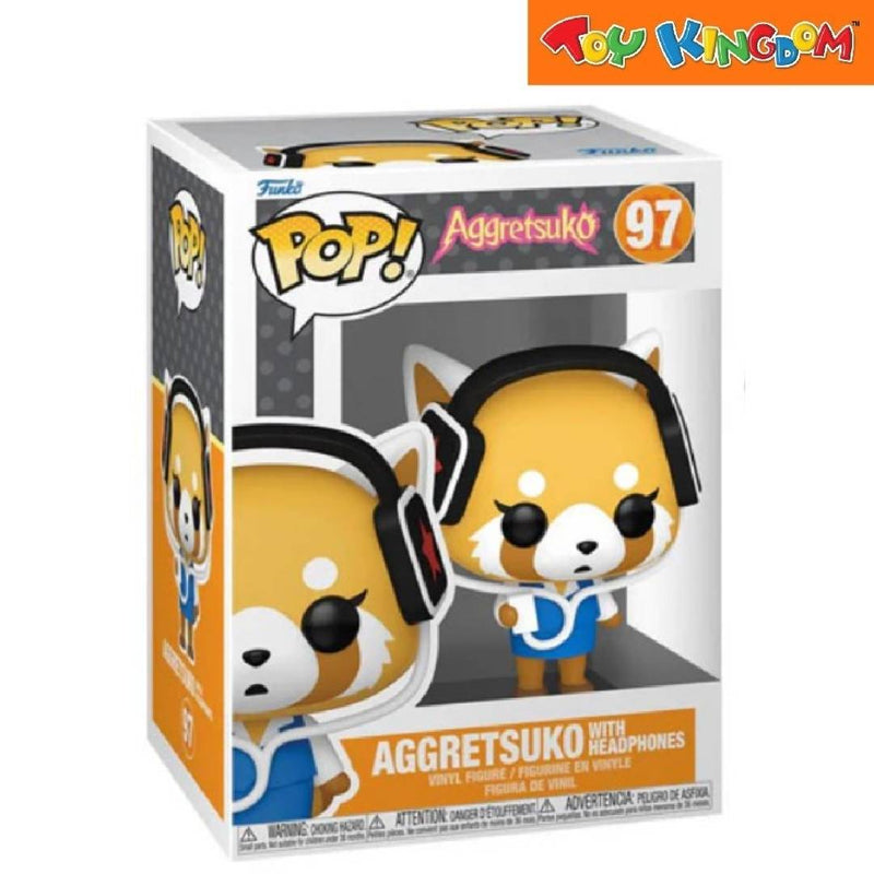 Funko Pop! Aggretsuko With Headphones Vinyl Figure