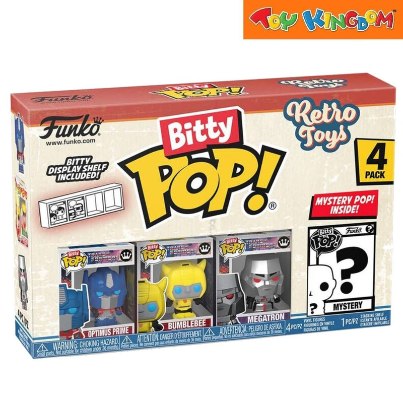 Funko Bitty Pop! Retro Toys Transformers 4 Packs Figure