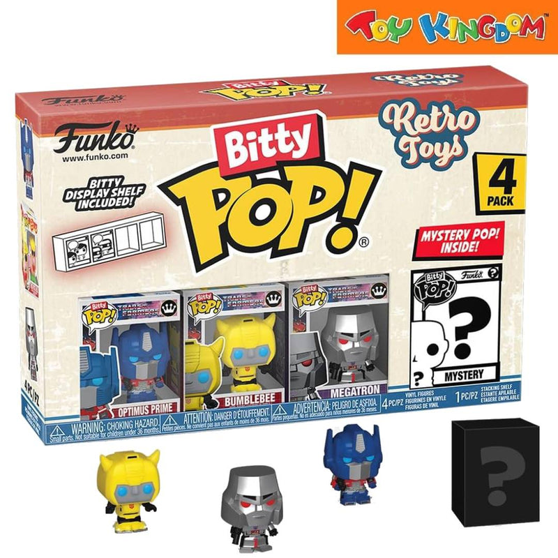 Funko Bitty Pop! Retro Toys Transformers 4 Packs Figure