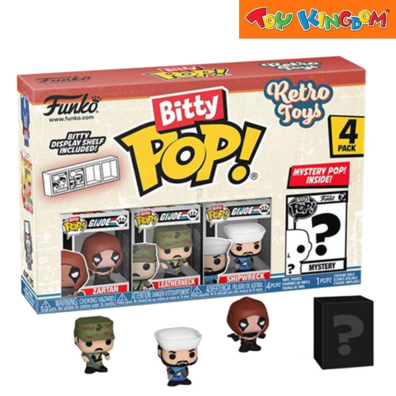 Funko Bitty Pop! Retro Toys GI Joe 4 Packs Figure