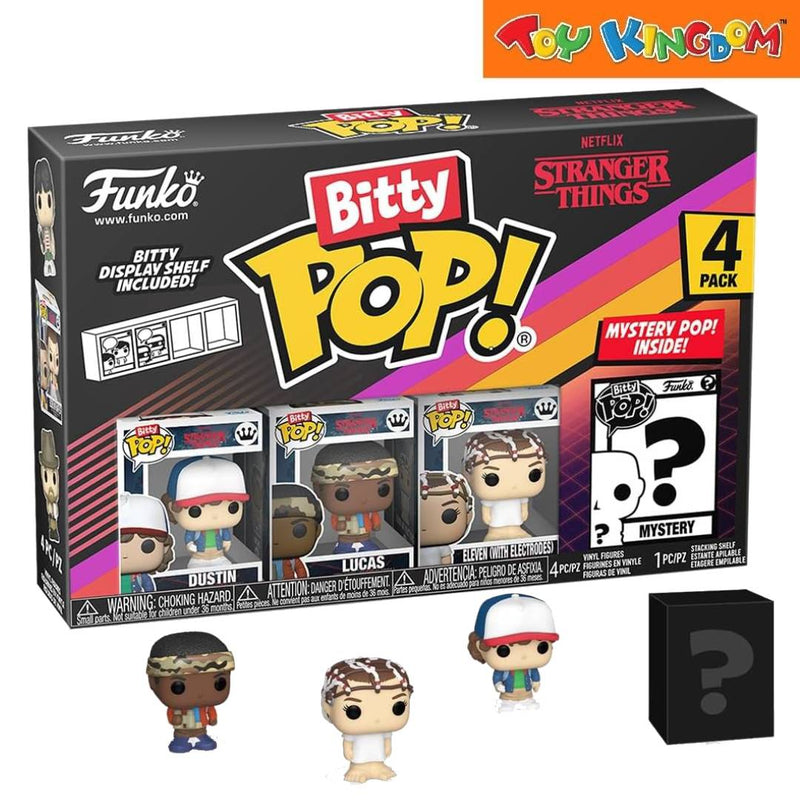 Funko Bitty Pop! Stranger Things Dustin 4 Packs Figure