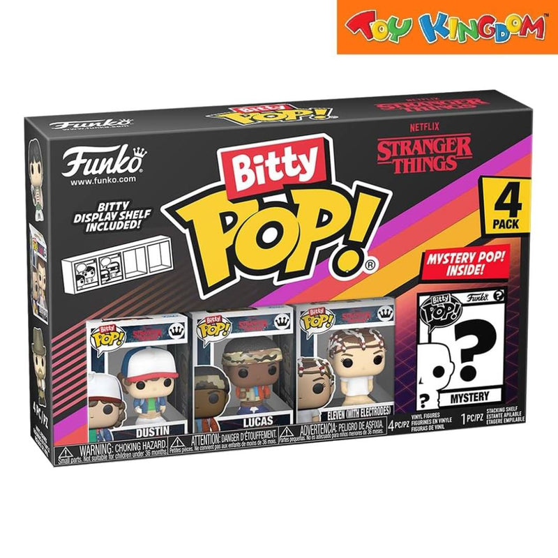 Funko Bitty Pop! Stranger Things Dustin 4 Packs Figure