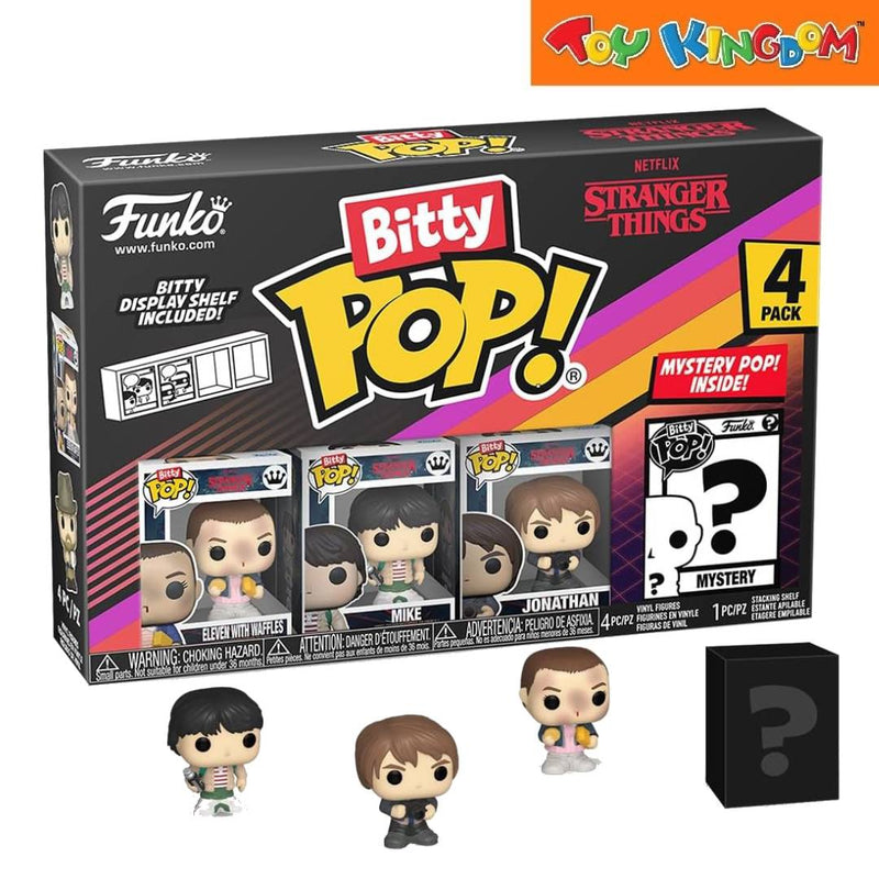 Funko Bitty Pop! Stranger Things Eleven With Waffles 4 Packs Figure