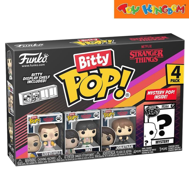 Funko Bitty Pop! Stranger Things Eleven With Waffles 4 Packs Figure