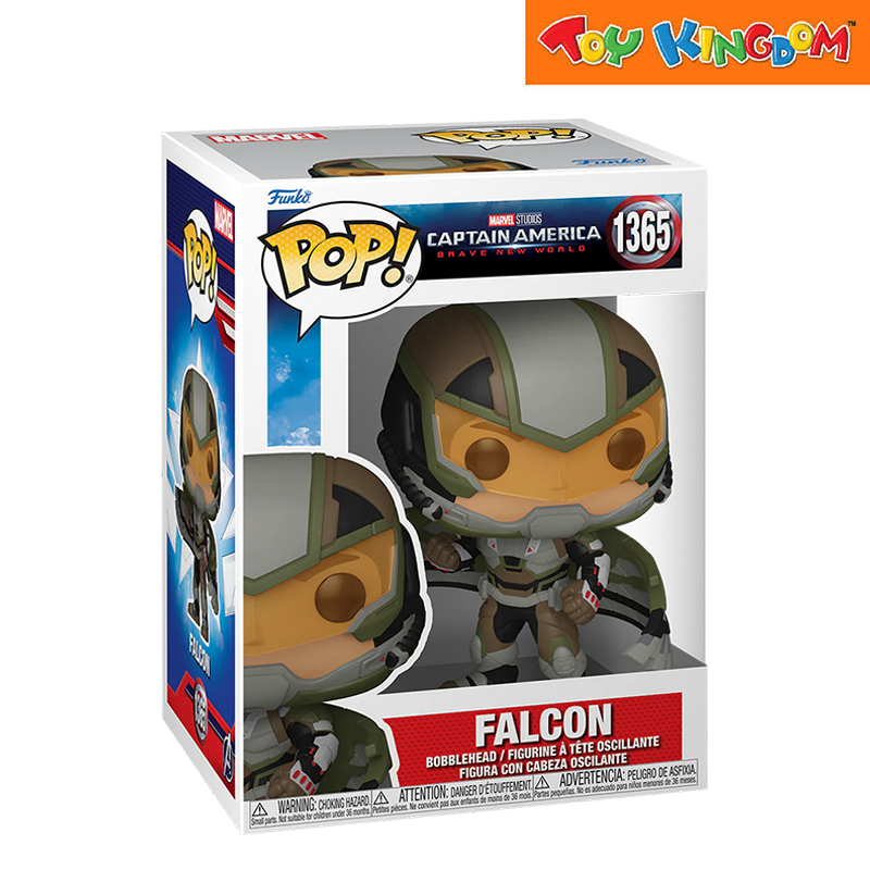 Funko Pop! Marvel Pop 2 CA BNW Falcon Bobblehead Figure