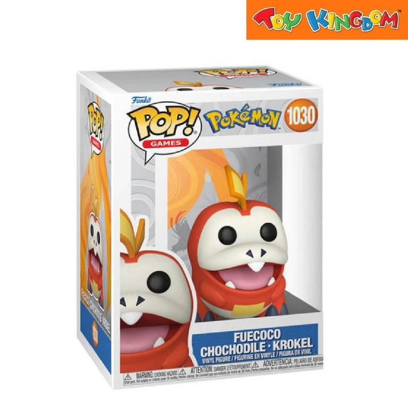 Funko Pop! Games Pokemon Fuecoco Chochodile Krokel Vinyl Figure