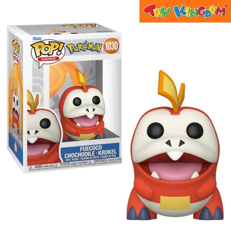 Funko Pop! Games Pokemon Fuecoco Chochodile Krokel Vinyl Figure