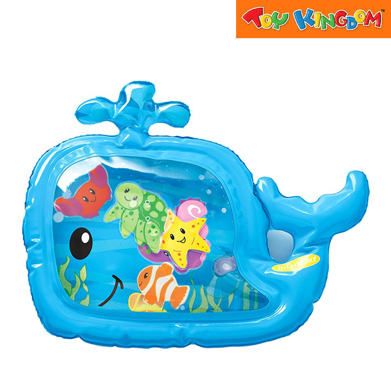 Infantino Whale Blue Pat & Play Water Mat