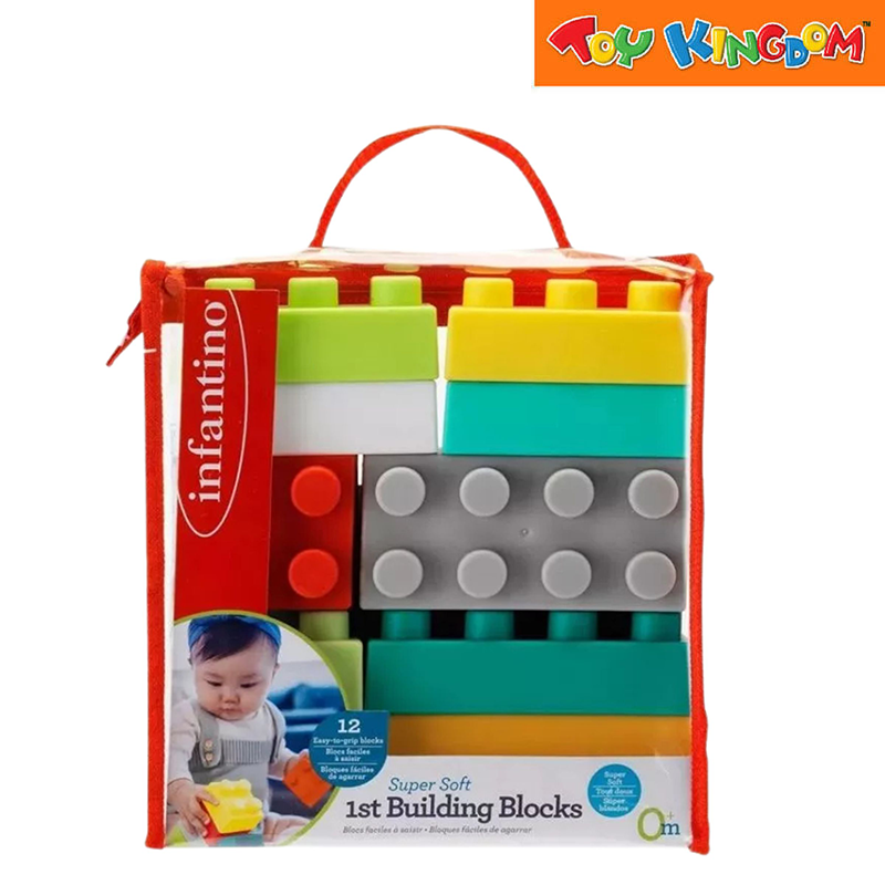 Infantino Super Soft 1St Building Blocks