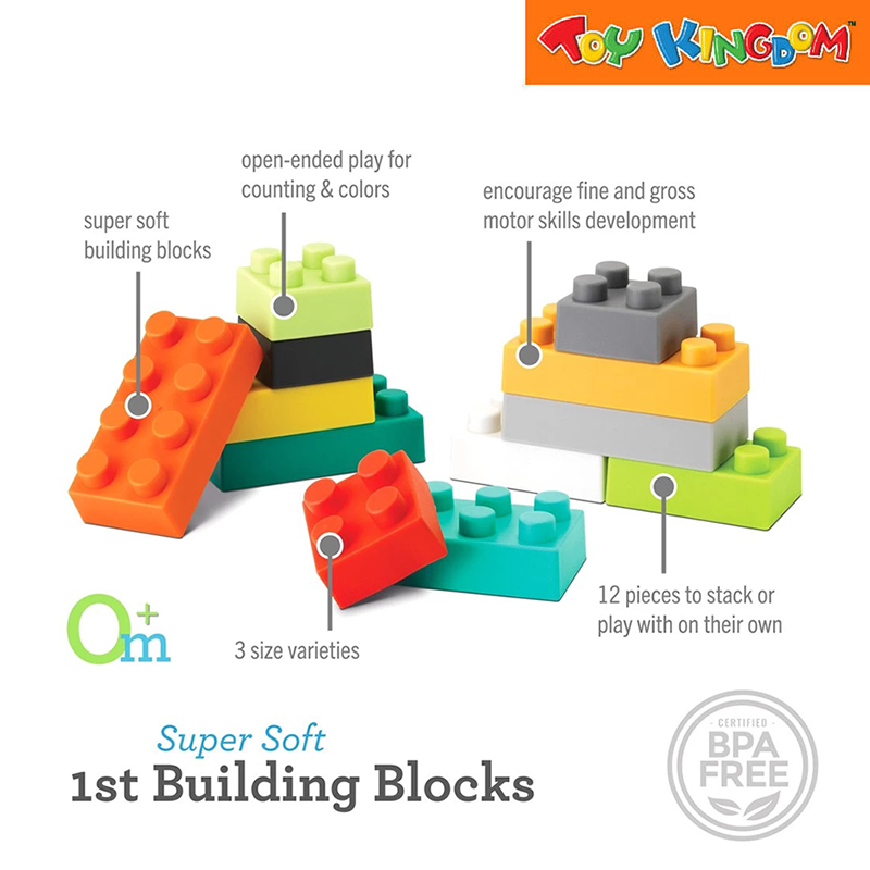 Infantino Super Soft 1St Building Blocks