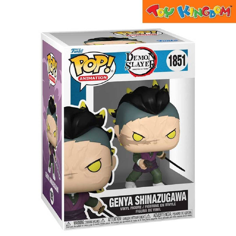 Funko Pop! Animation Demon Slayer Genya Shinazugawa Vinyl Figure