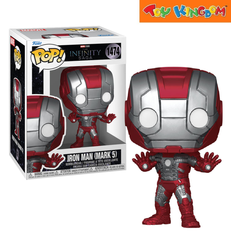 Funko Pop! Marvel The Infinity Saga Iron Man Mark 5 Bobblehead Figure