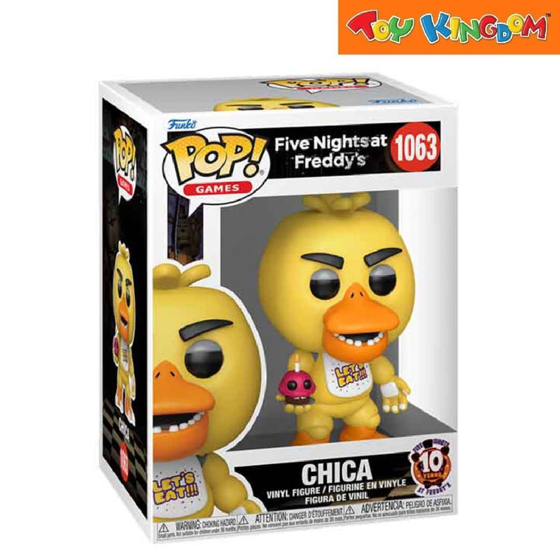 Funko Pop! Games FNAF 10 Years Chica Vinyl Figure