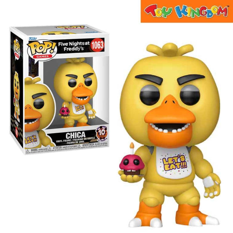 Funko Pop! Games FNAF 10 Years Chica Vinyl Figure