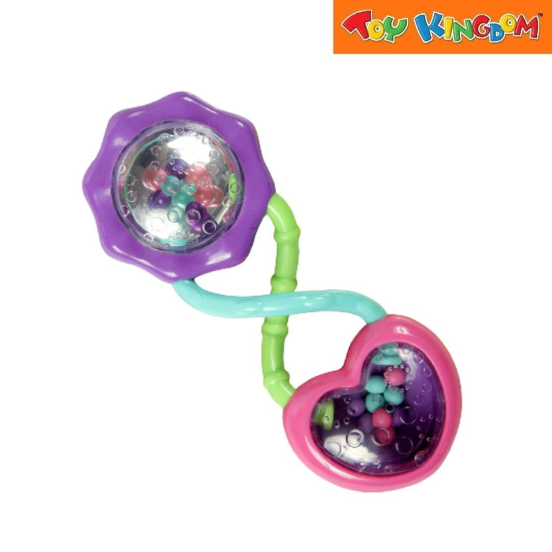 Bright Starts Violet Rattle & Shake Barbell