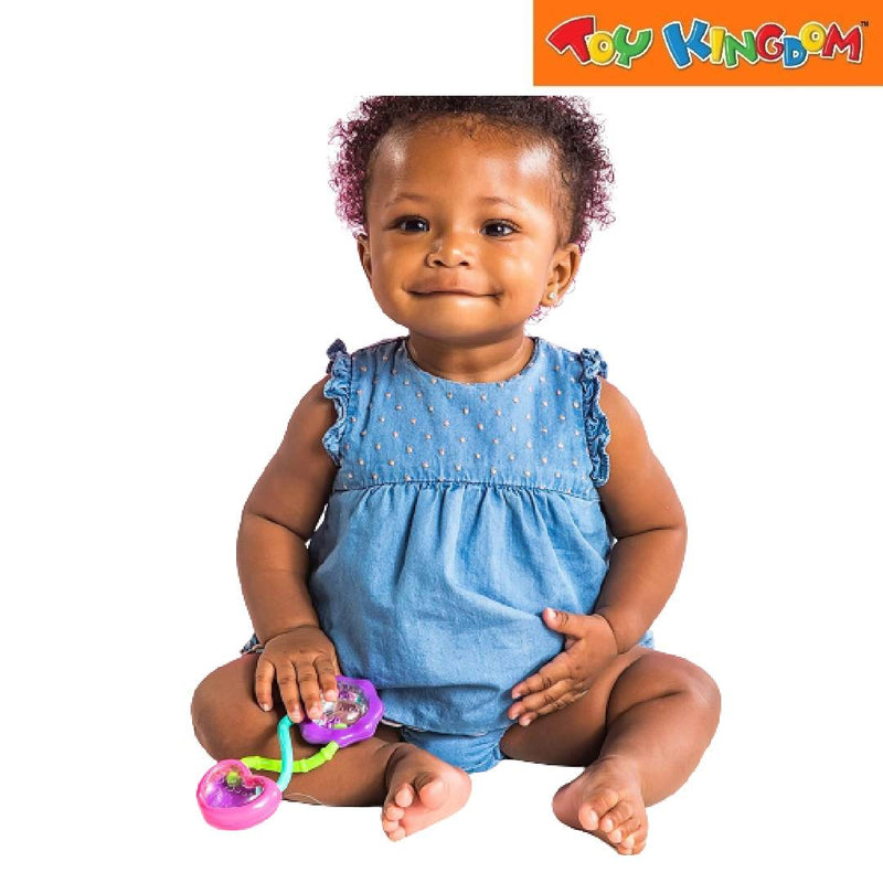 Bright Starts Violet Rattle & Shake Barbell