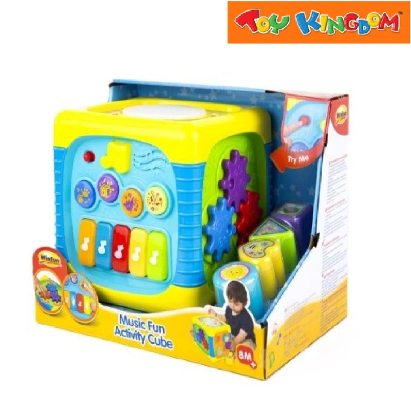 WinFun Music Fun Activity Cube