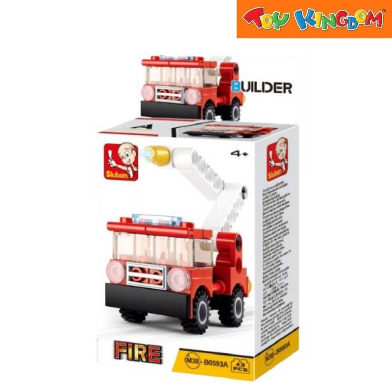 Sluban Builder Firetruck 43pcs Bricks Set