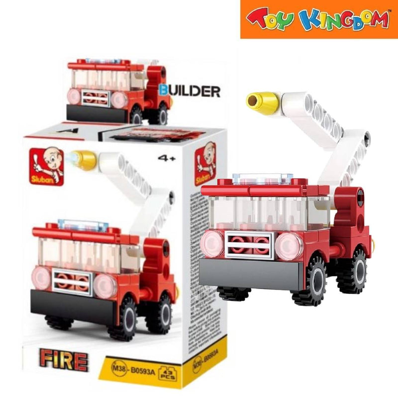 Sluban Builder Firetruck 43pcs Bricks Set