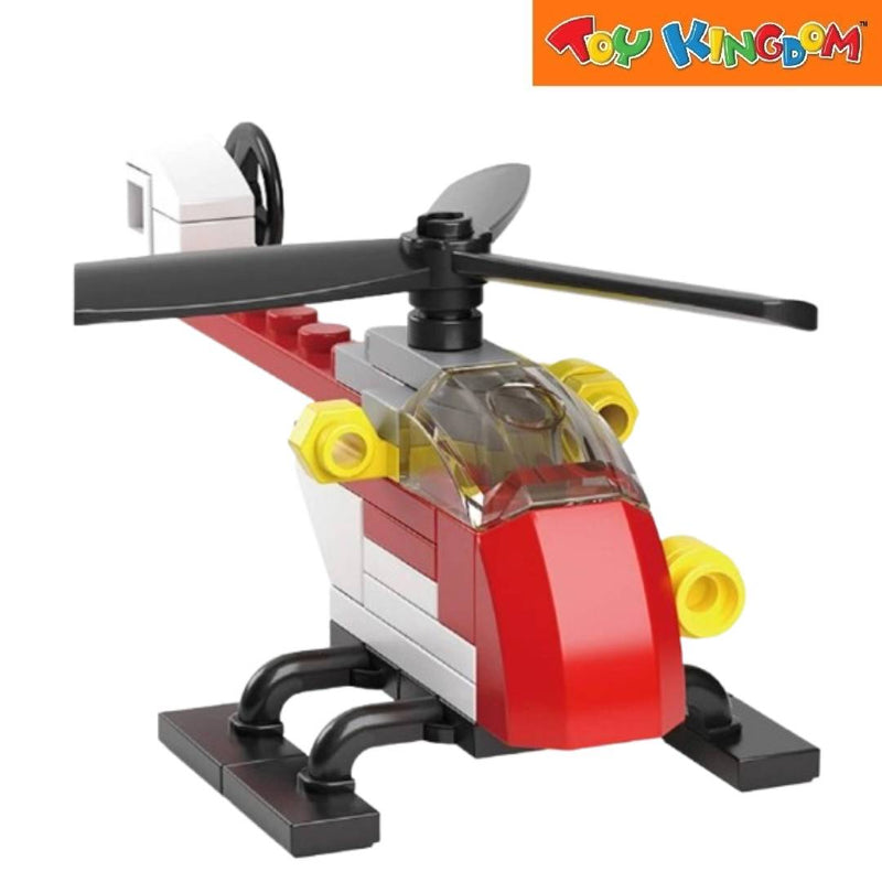 Sluban Builder Fire Helicopter 31pcs Bricks Set