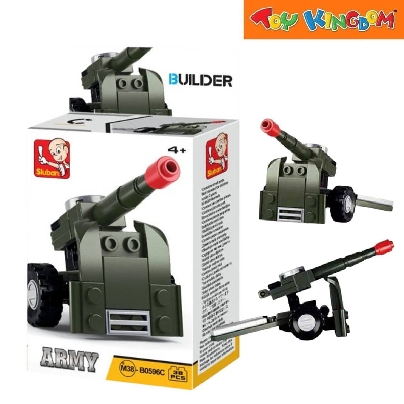 Sluban Builder Army Canon 38pcs Bricks Set