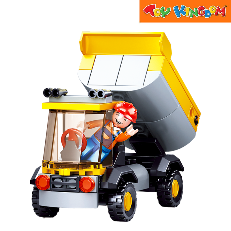 Sluban Town Construction Dump Truck 83pcs Building Set