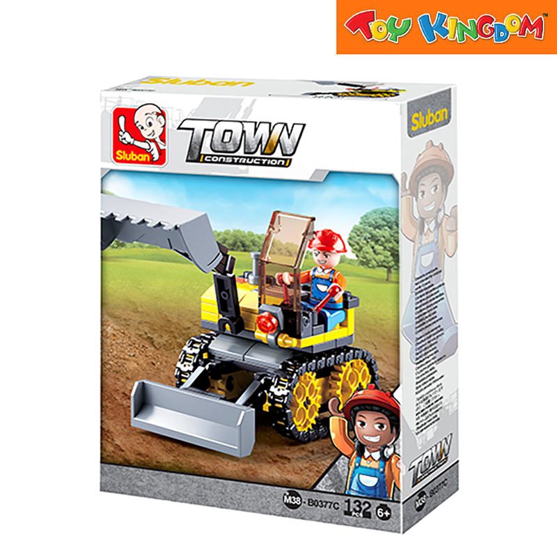 Sluban Town Construction Excavator 132pcs Building Set