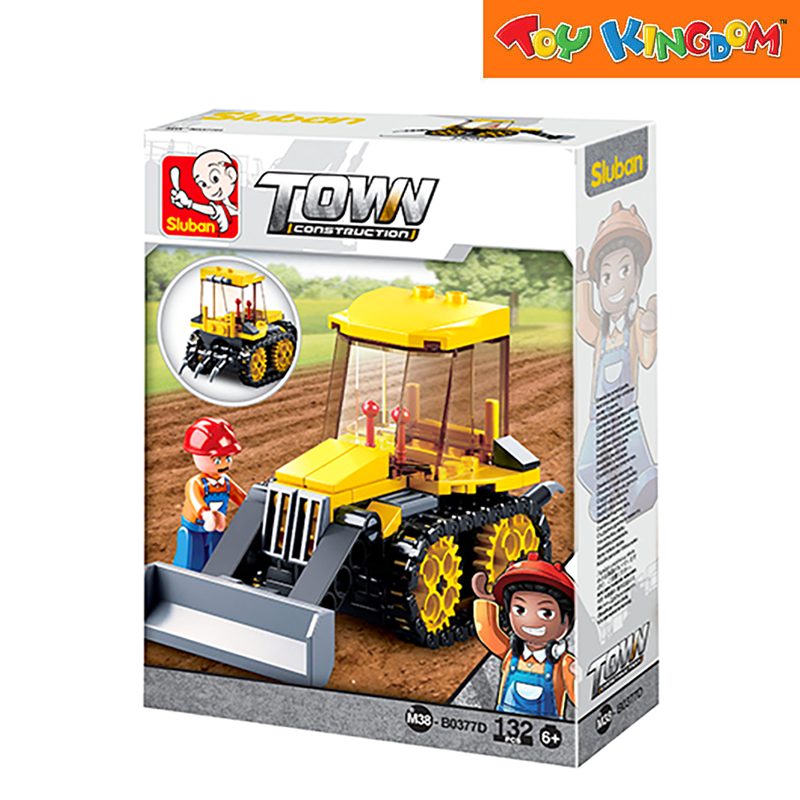 Sluban Town Construction Bulldozer 132pcs Building Set